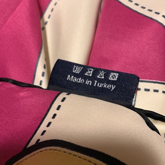 💗 Vintage Salvio Muscari Twill Scarf - Picture 5 of 5